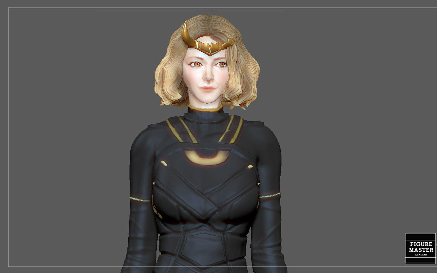 SYLVIE LADY LOKI MARVEL MCU LOKI DRAMA CHARACTER 3D PRINT 3D print model_2