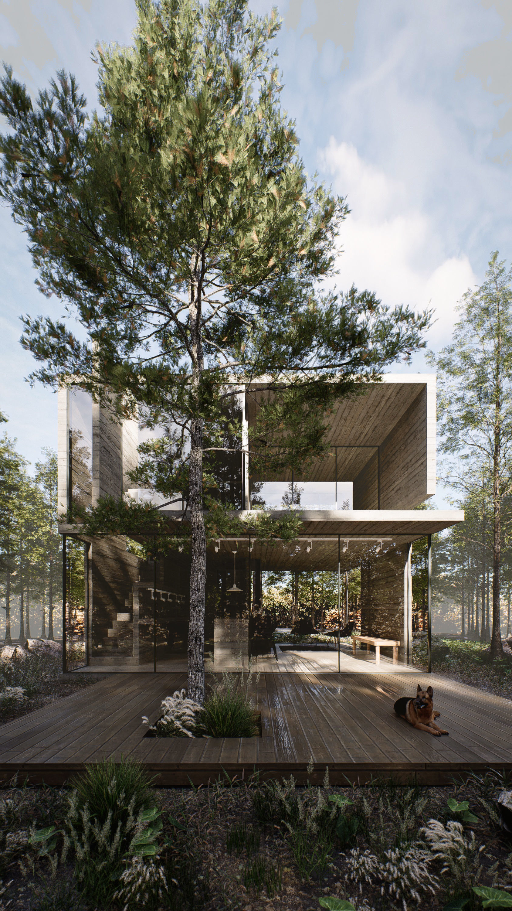 H3 House by Luciano Kruk 3D model_1