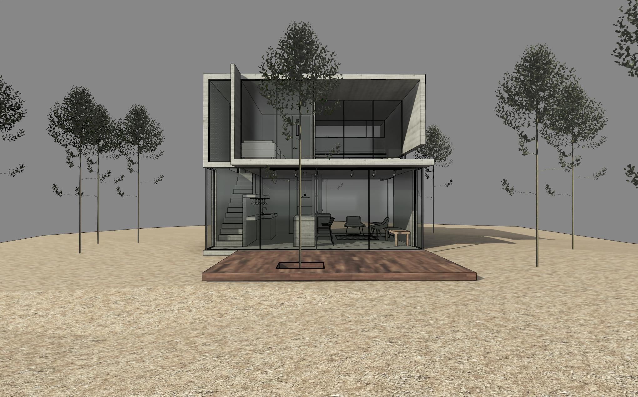 H3 House by Luciano Kruk 3D model_14