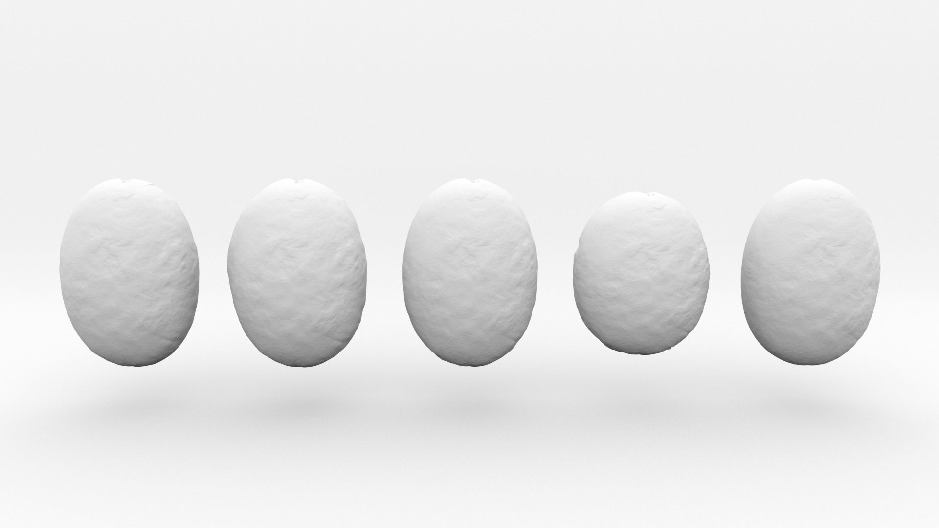 Coffee Bean 3D model 3D model_8