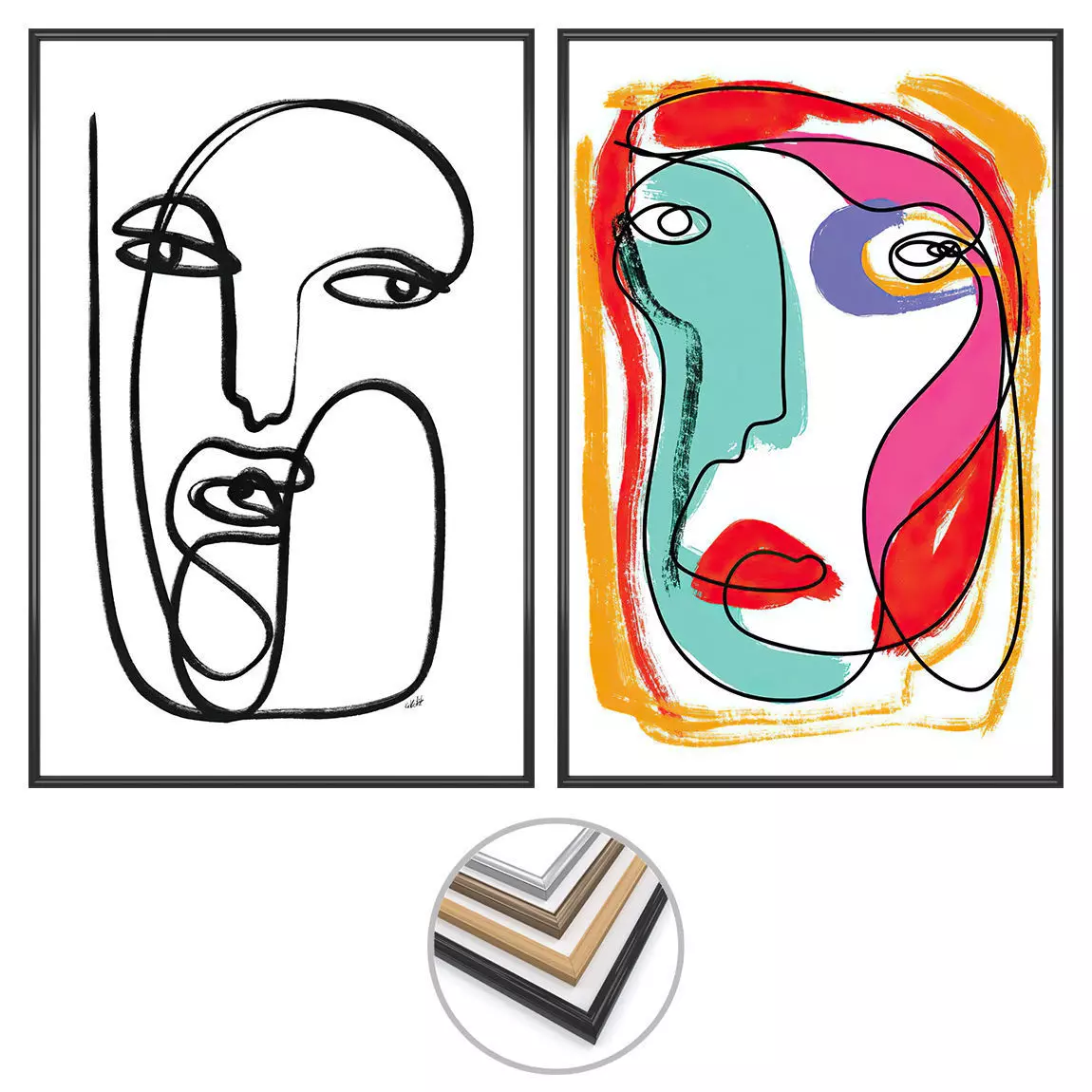 Wall Art Set 3548 3D model_0