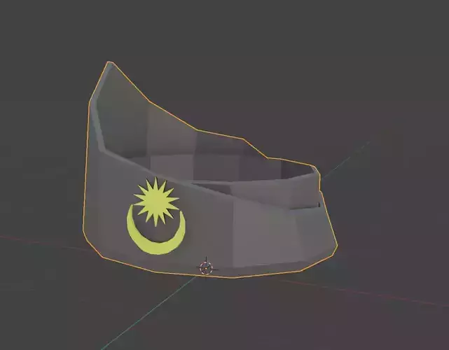 Low Poly Tanjak Tengkolok