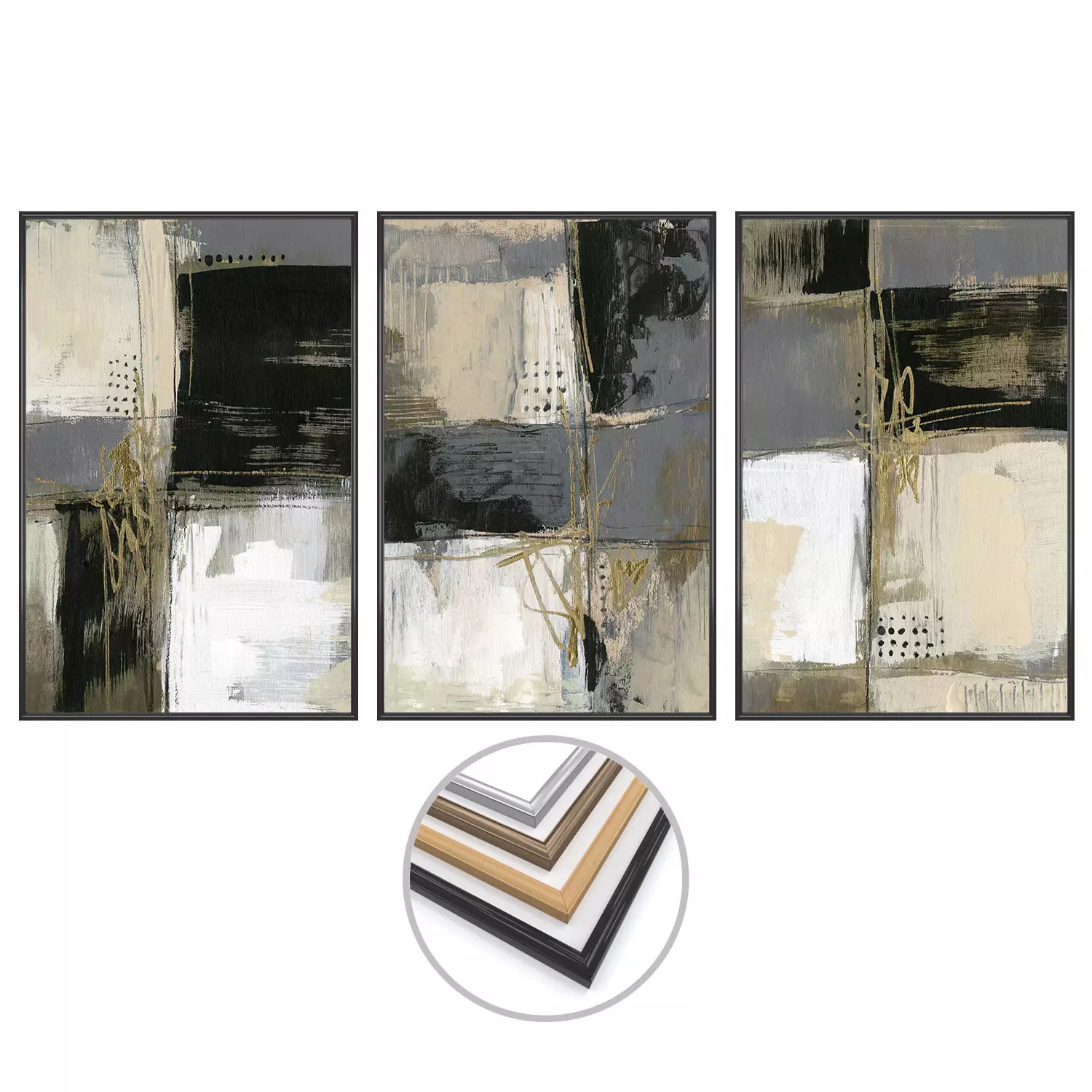 Wall Art Set 3549 3D model_0