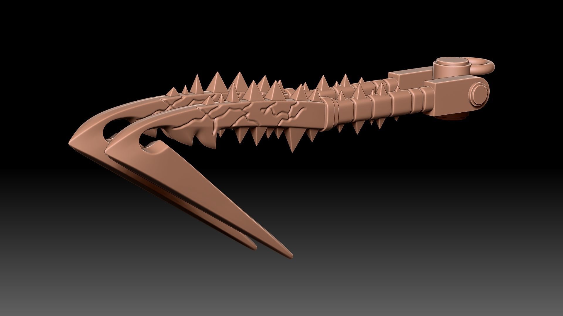 Claws of Hades - God of War 3 3D Print Model 3D print model_8
