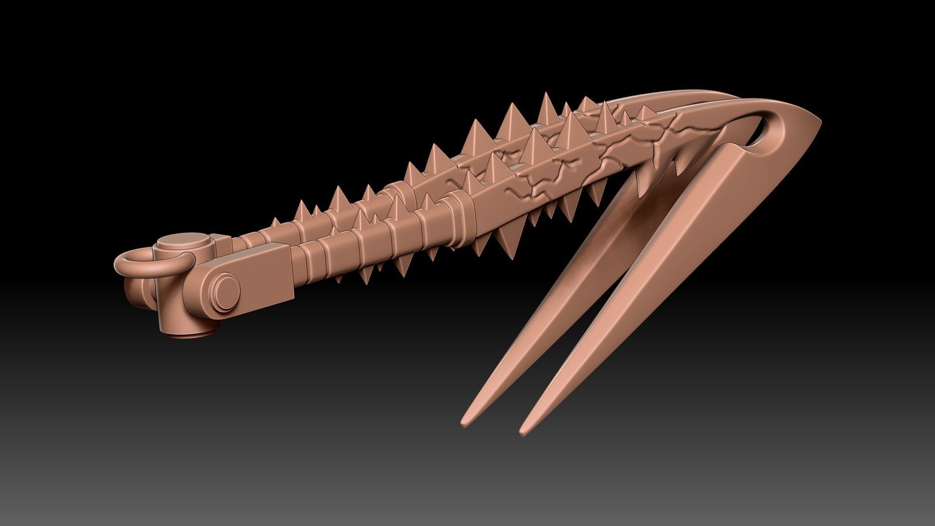 Claws of Hades - God of War 3 3D Print Model 3D print model_9