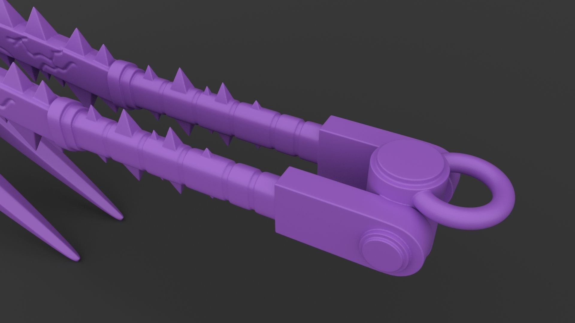 Claws of Hades - God of War 3 3D Print Model 3D print model_3