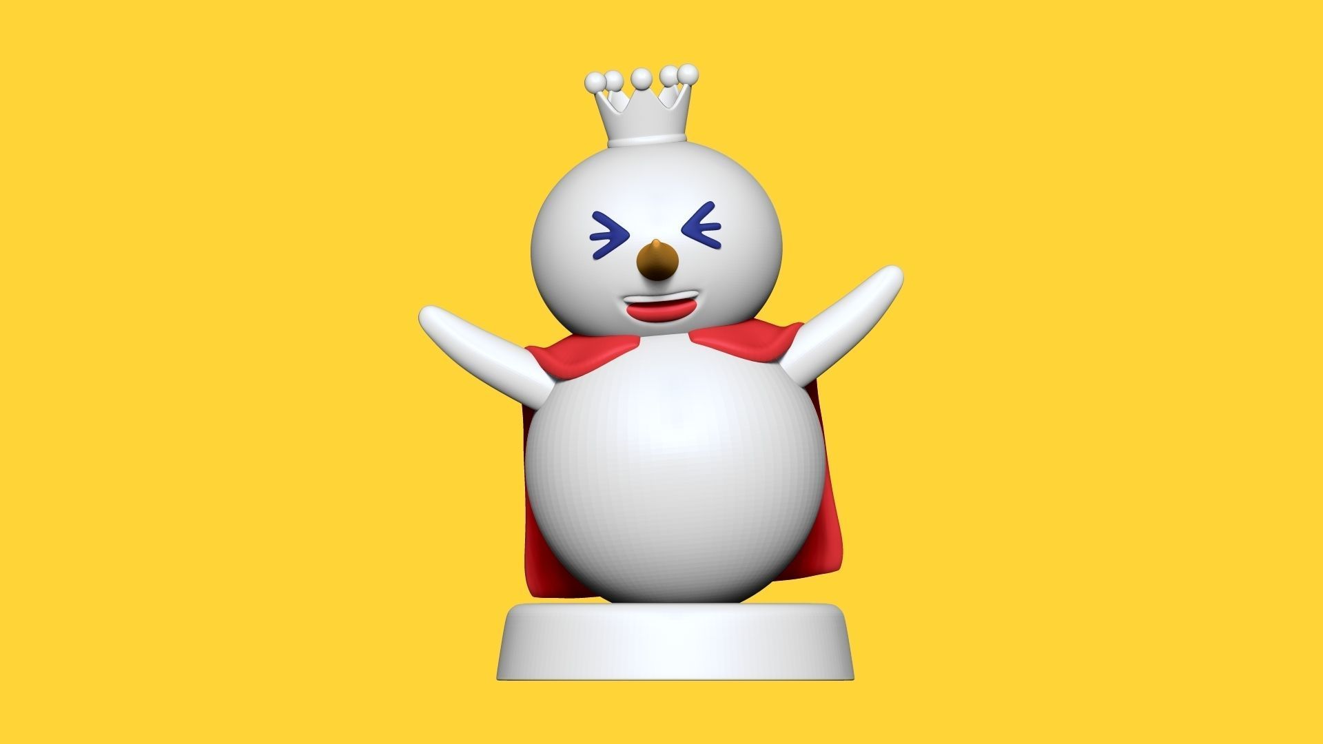 Mixue Snowman Squad - Fan Art Cartoon Snowman 3D Print Models 3D print model_8