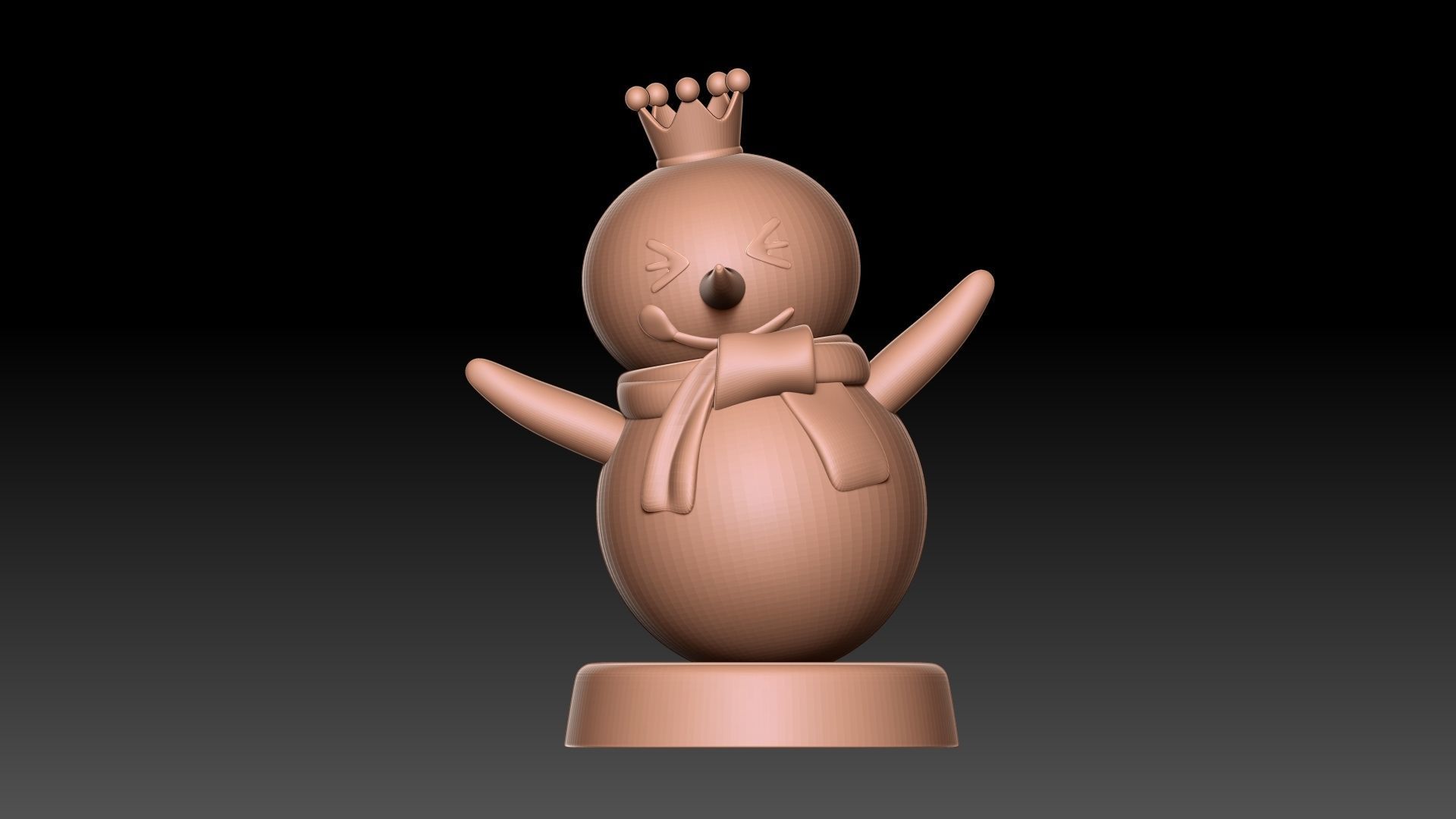 Mixue Snowman Squad - Fan Art Cartoon Snowman 3D Print Models 3D print model_11