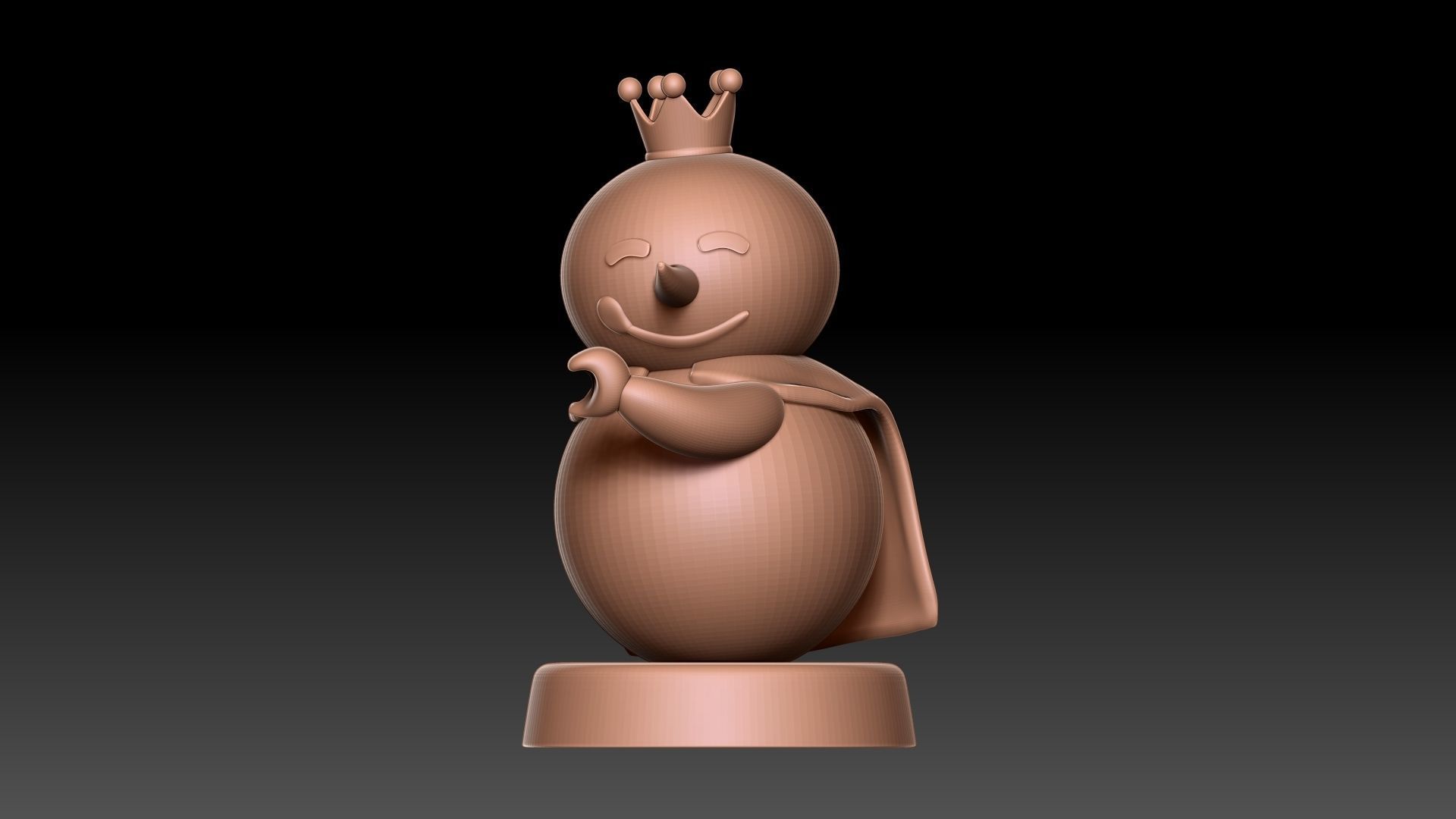 Mixue Snowman Squad - Fan Art Cartoon Snowman 3D Print Models 3D print model_17