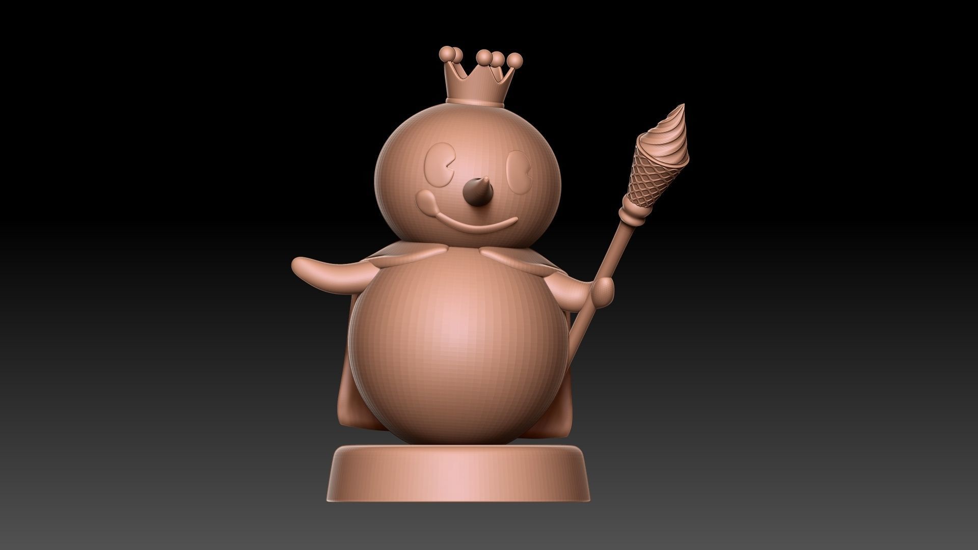 Mixue Snowman Squad - Fan Art Cartoon Snowman 3D Print Models 3D print model_13