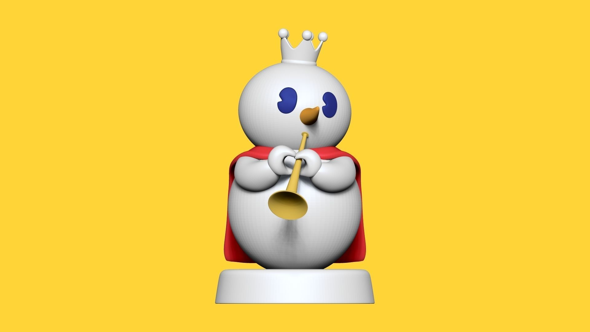 Mixue Snowman Squad - Fan Art Cartoon Snowman 3D Print Models 3D print model_5