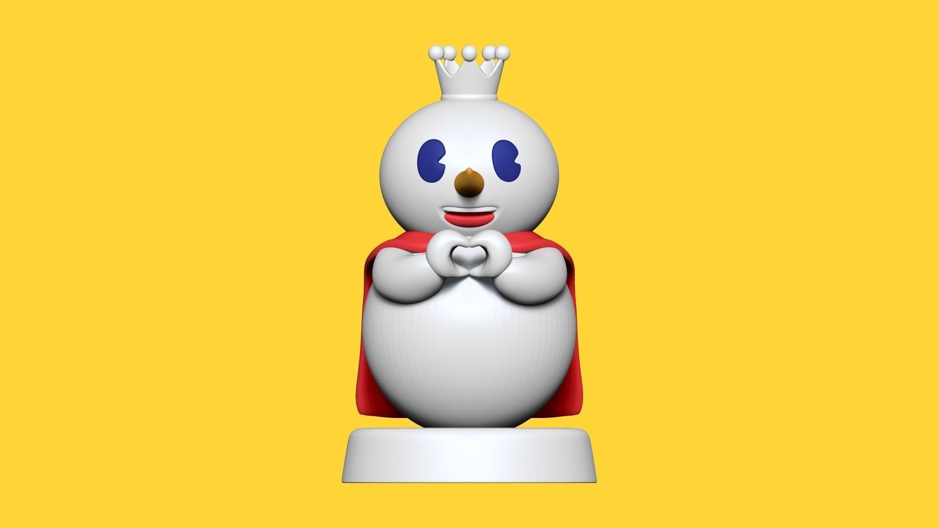 Mixue Snowman Squad - Fan Art Cartoon Snowman 3D Print Models 3D print model_2