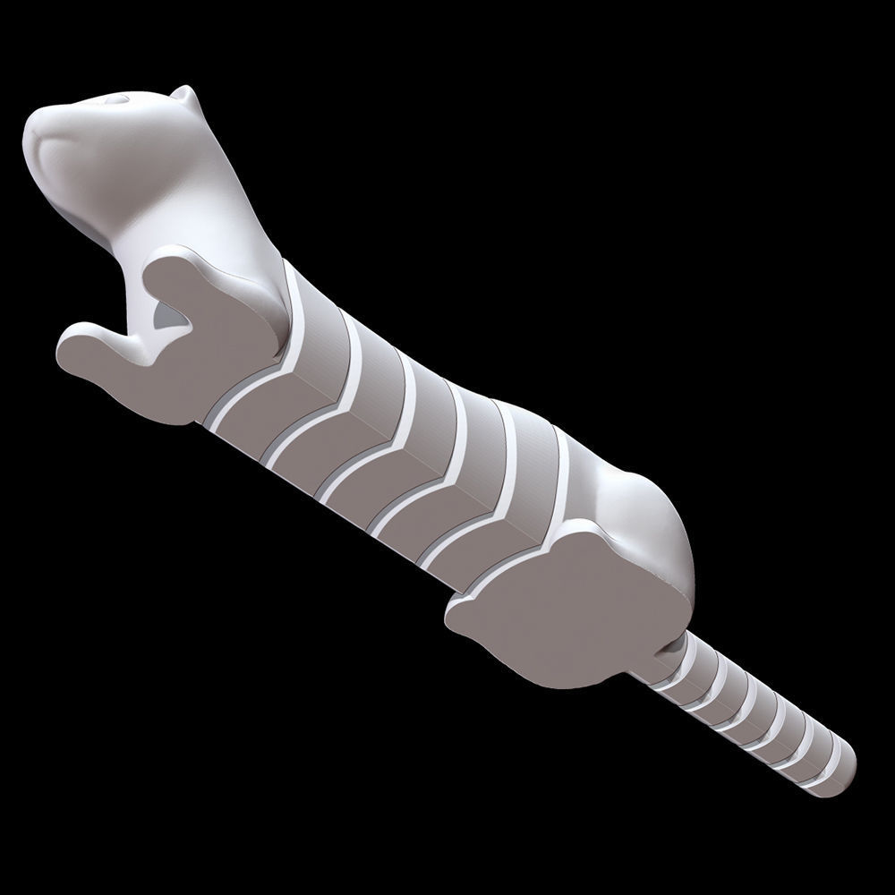 Flexi Ferret 3D print model_13