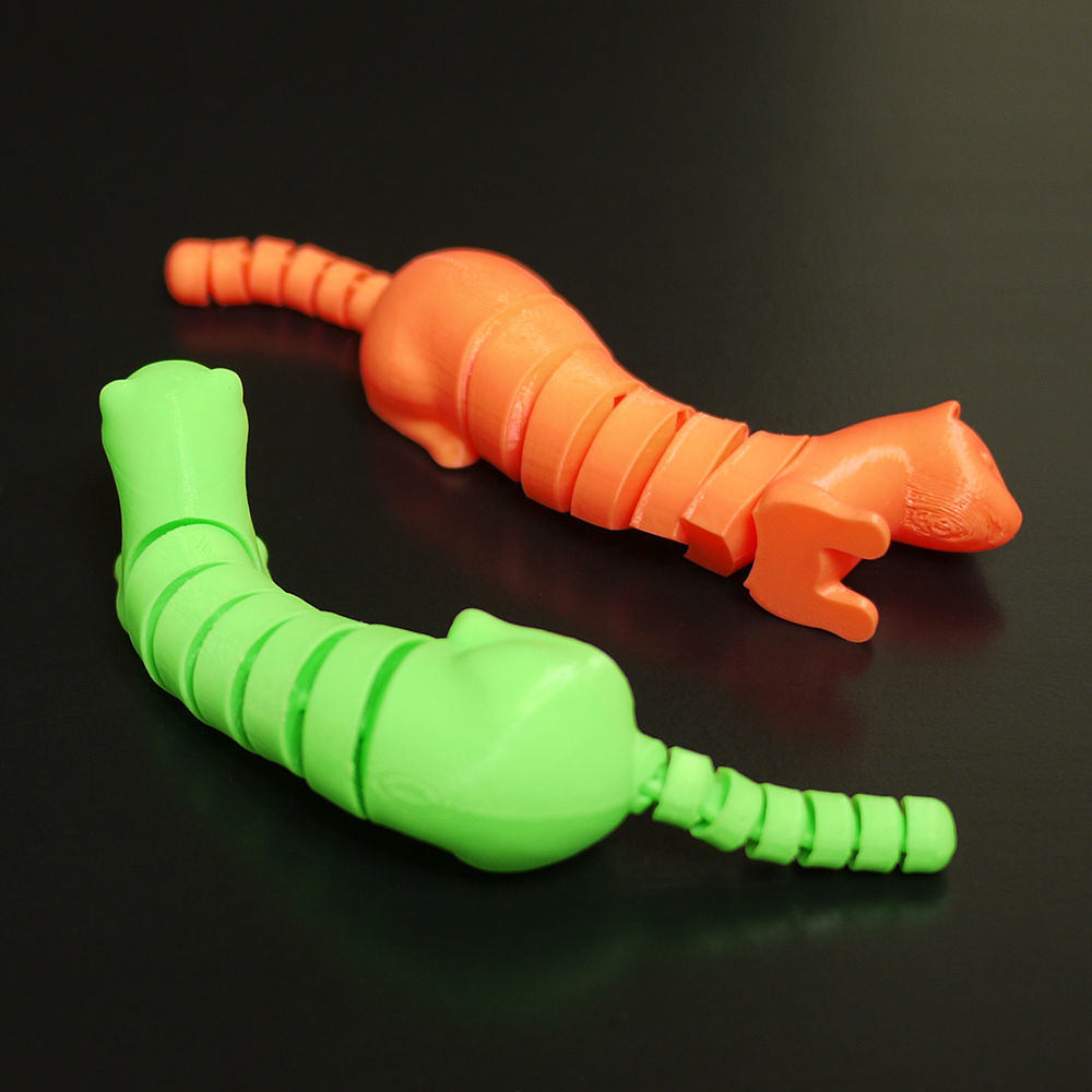 Flexi Ferret 3D print model_3