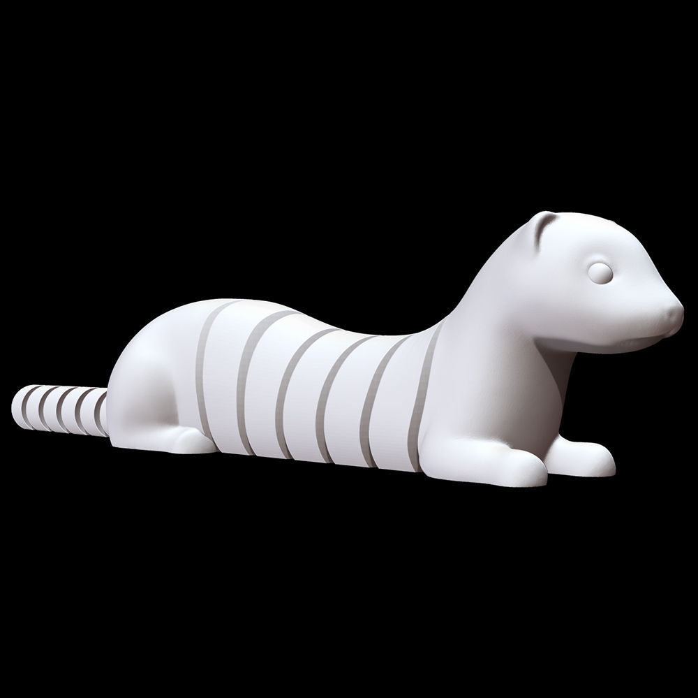 Flexi Ferret 3D print model_15