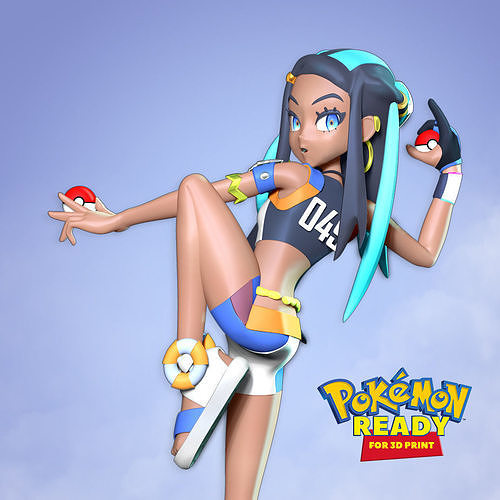 Nessa - Pokemon Sword and Shield 3D print model