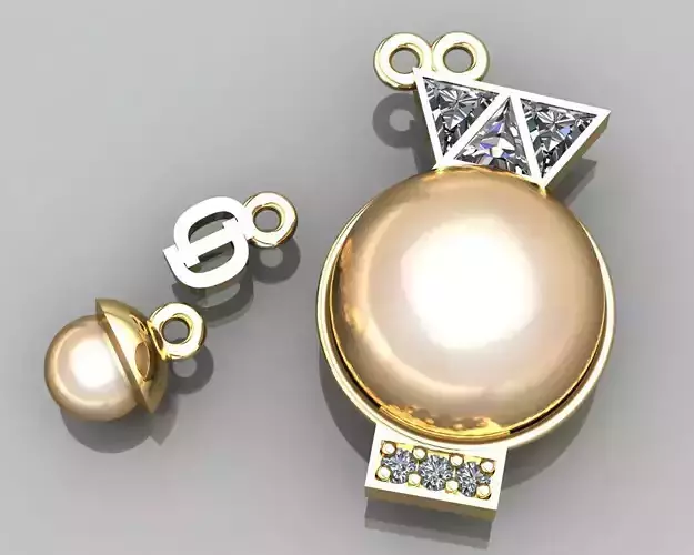 Aquarius dior pendant 3D print model