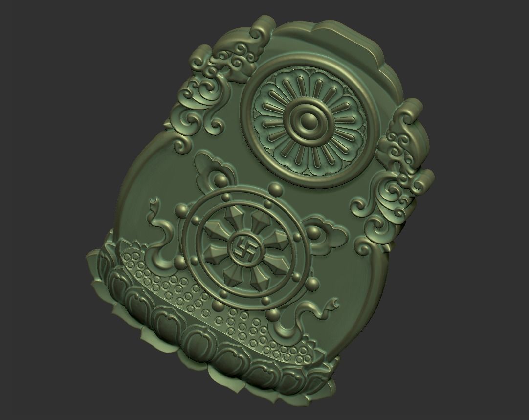 Kwanyin Bodhisattva 3D print model_2