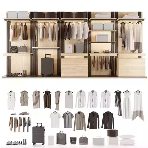 Loft wardrobe