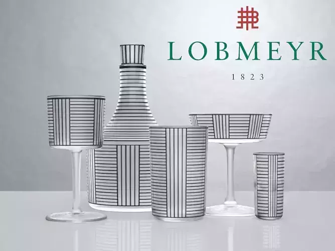 Hoffmann Bronzit by Lobmeyr 3D model Hoffmann Bronzit by Lobmeyr 3D model