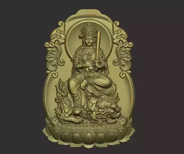 Kwanyin Bodhisattva 3D print model