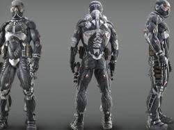 NANO SUIT - 2 from Crysis 3 Low-poly 3D model_5