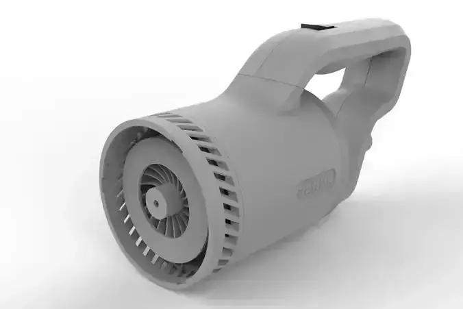 handheld vacuum cleaner Free 3D print model
