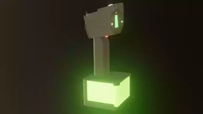 spikedefuser light emitting from box