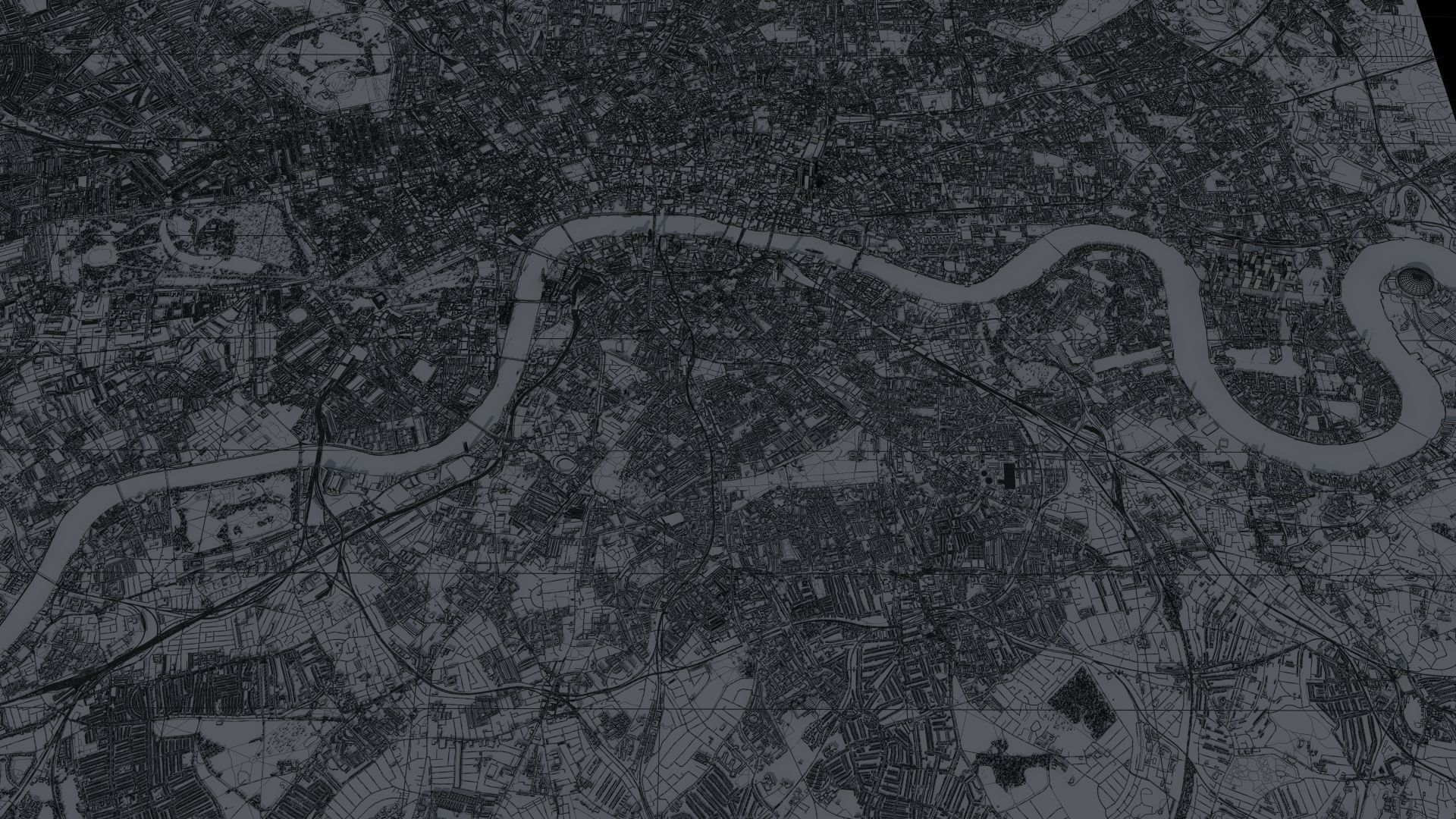 London Textured Huge 3D model_49