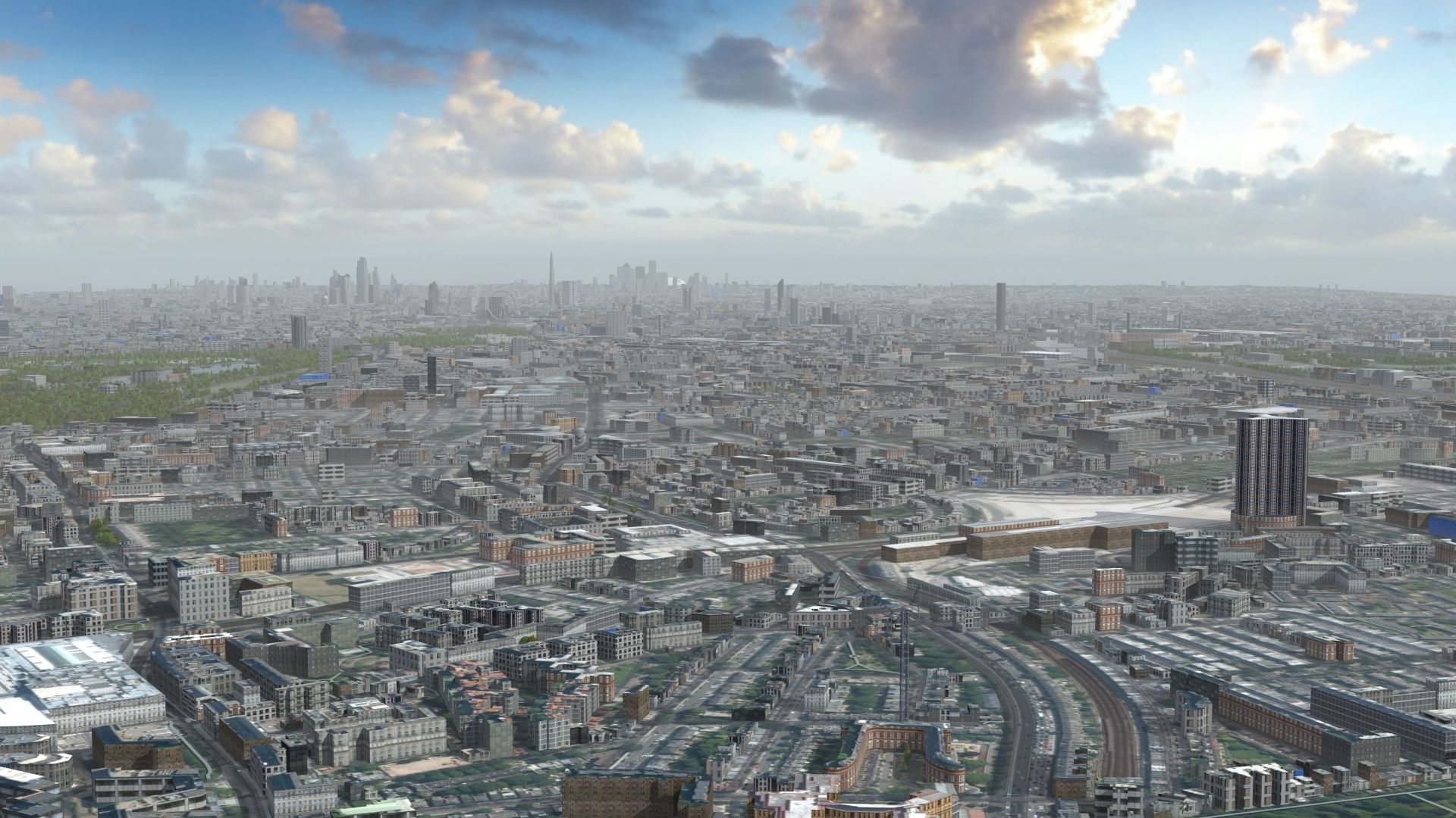 London Textured Huge 3D model_19