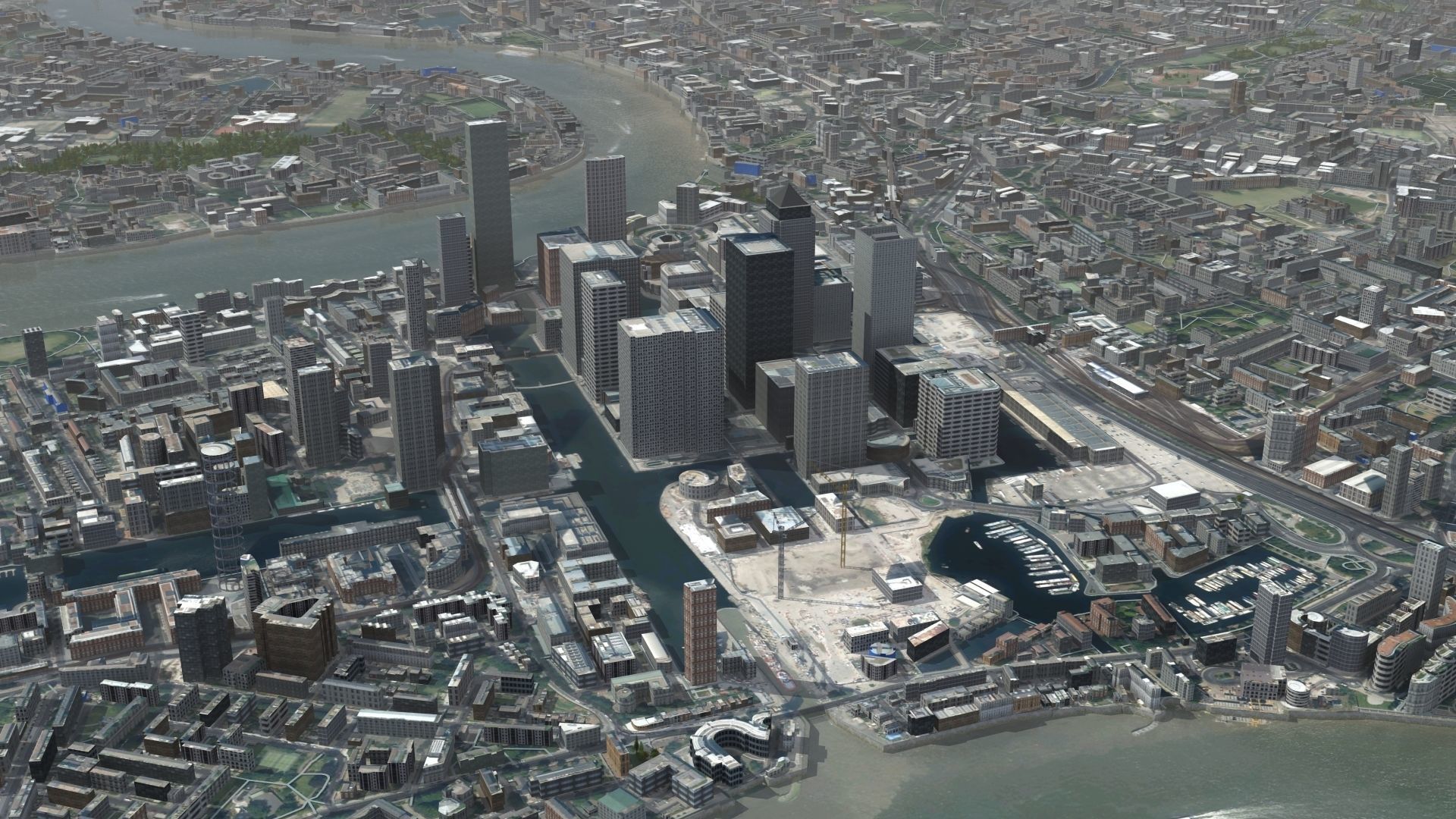 London Textured Huge 3D model_14