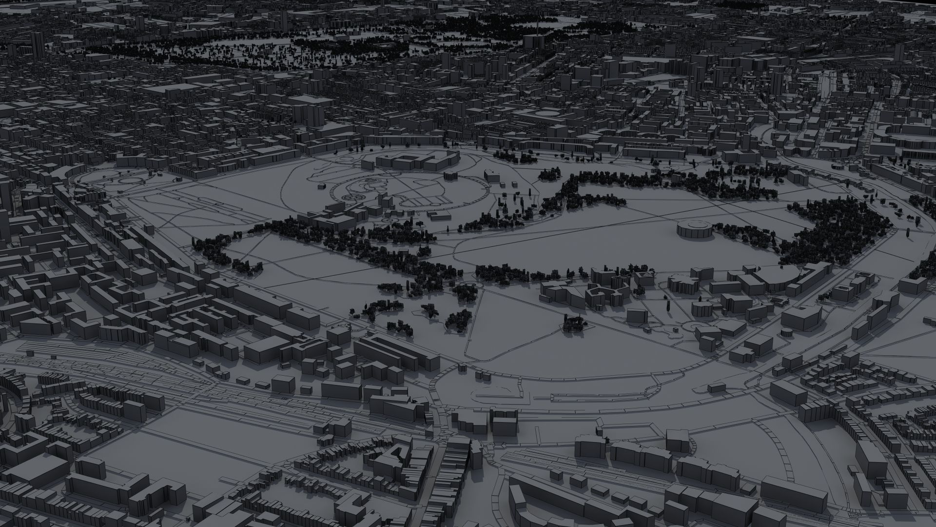 London Textured Huge 3D model_45