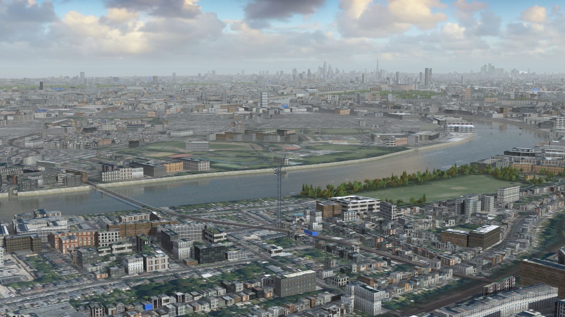 London Textured Huge 3D model_26