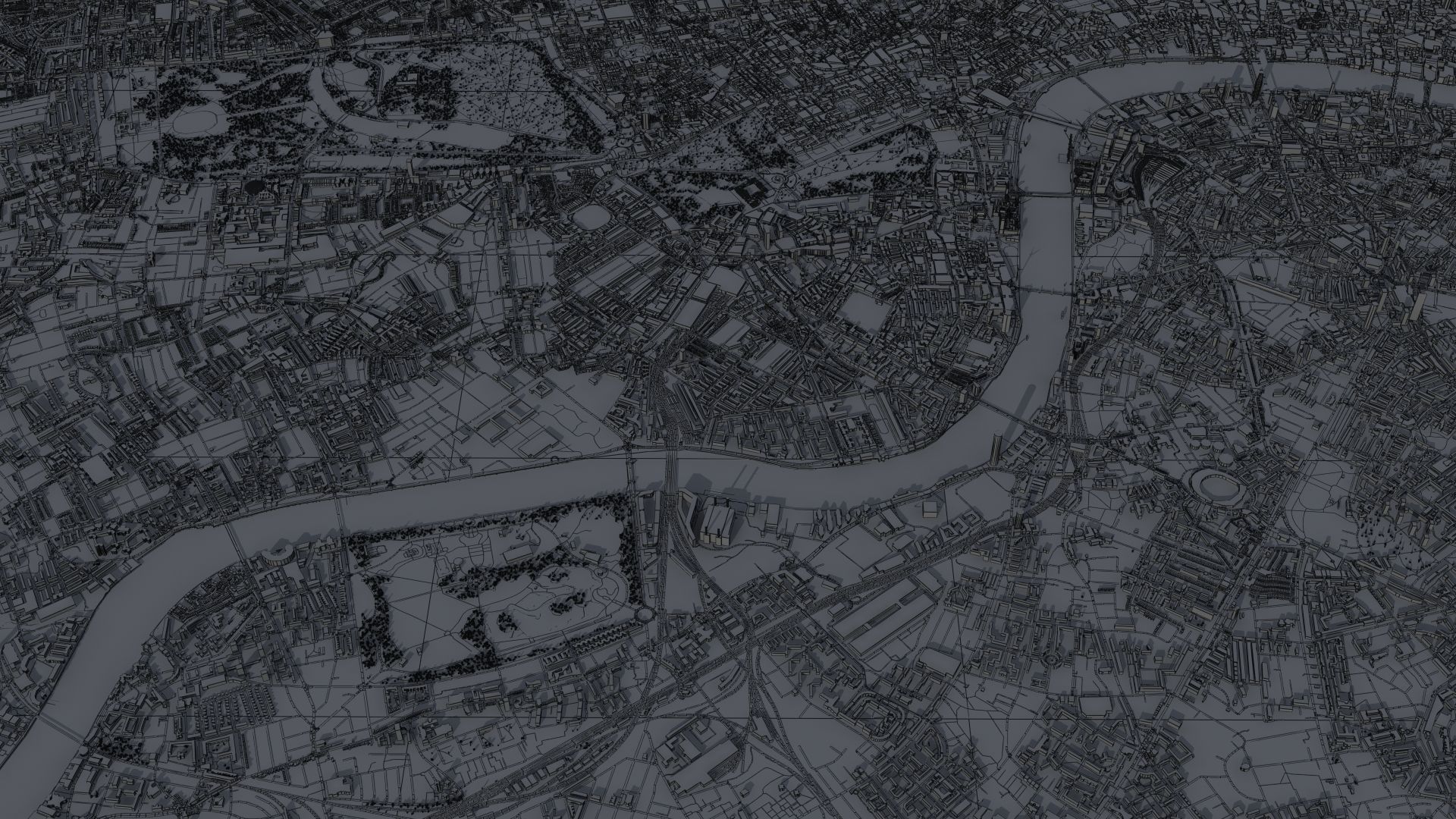 London Textured Huge 3D model_51