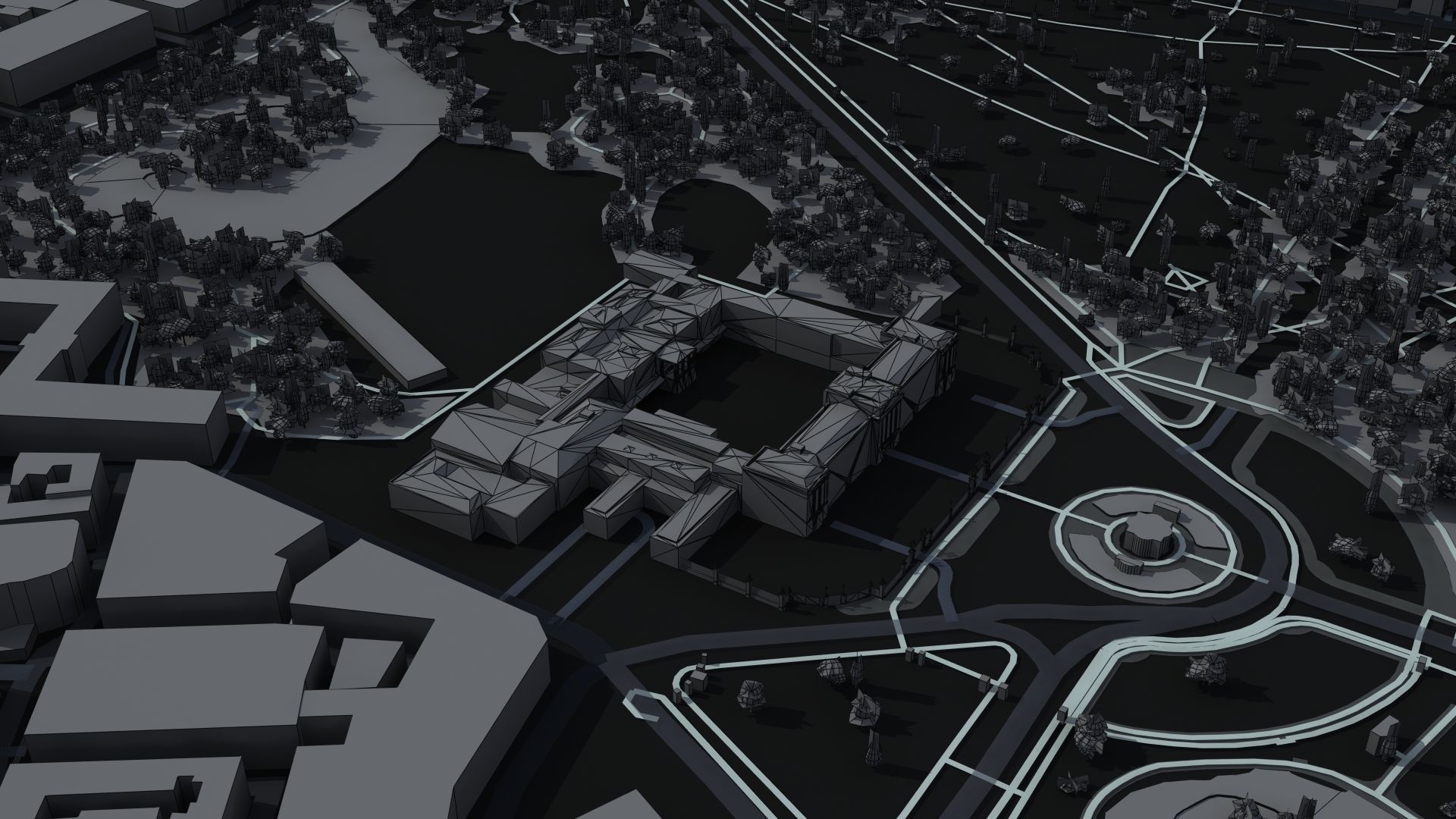 London Textured Huge 3D model_34