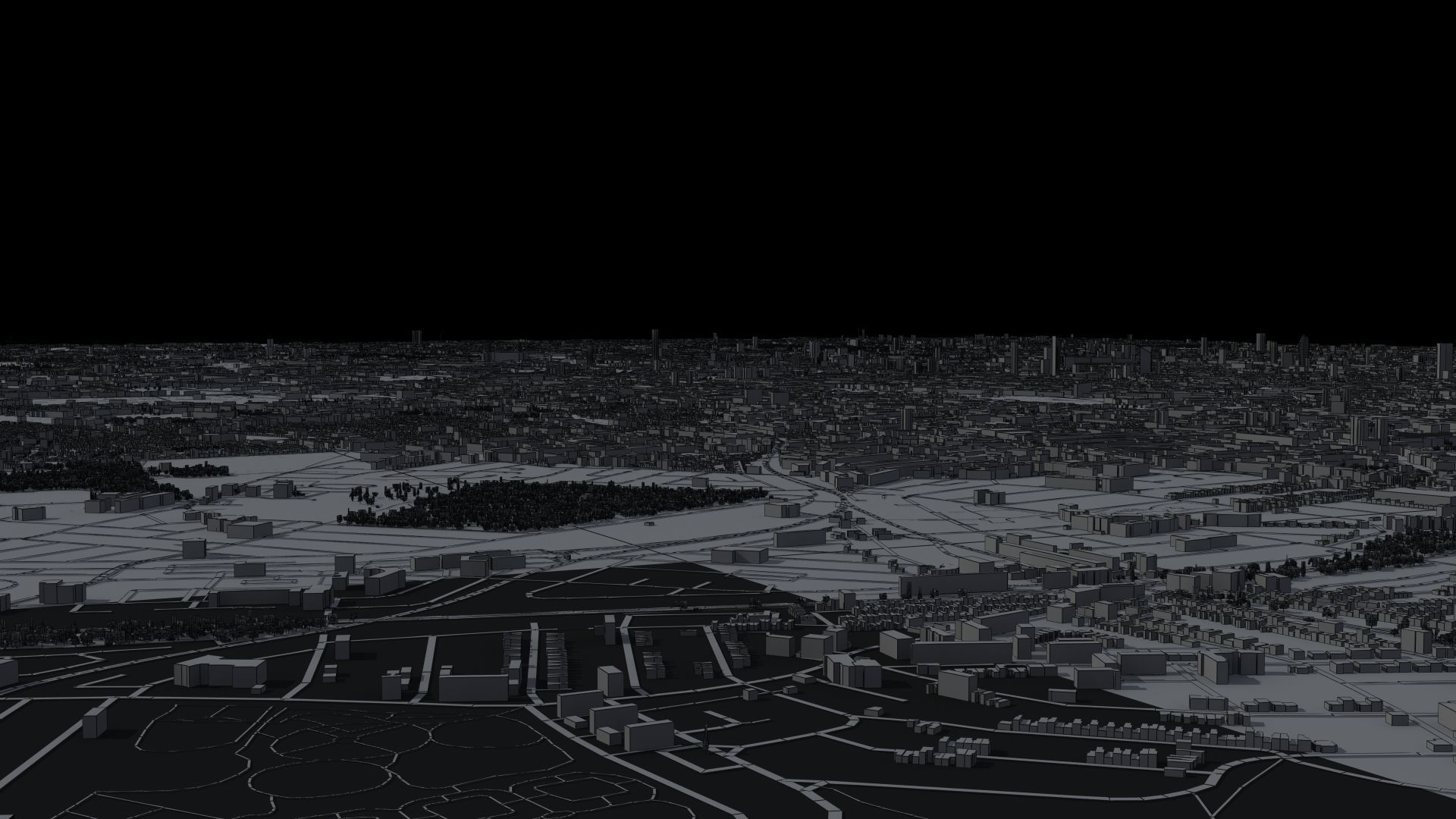 London Textured Huge 3D model_47