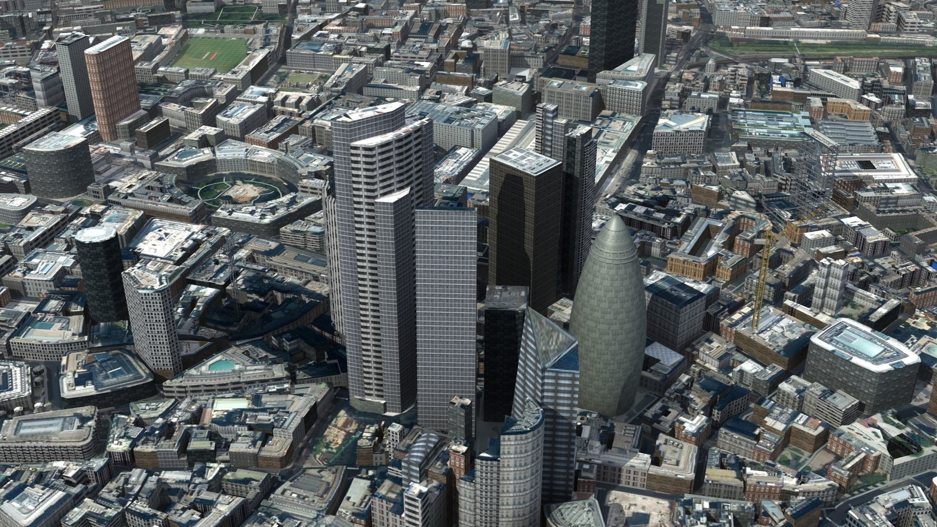London Textured Huge 3D model_11