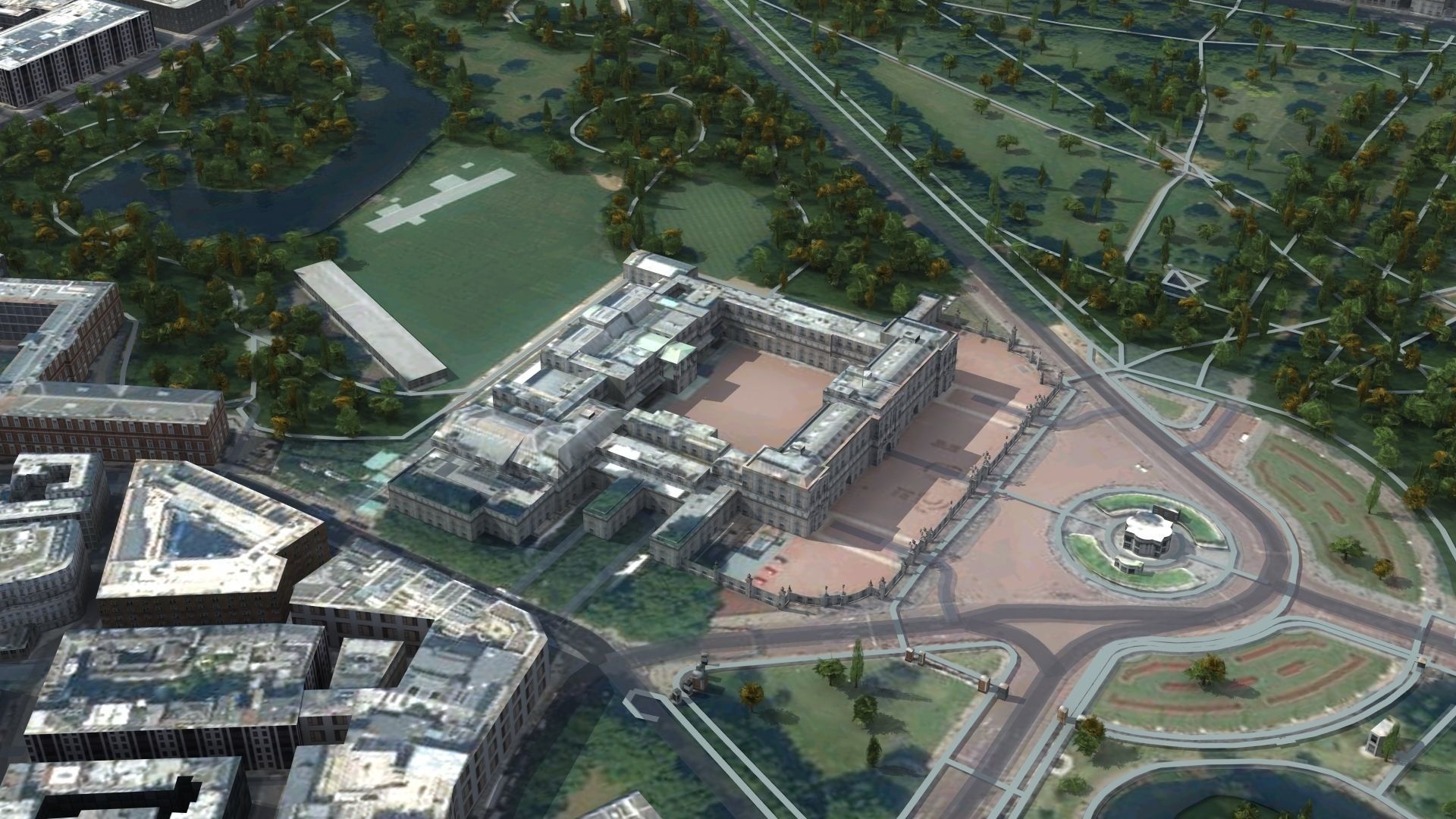 London Textured Huge 3D model_7