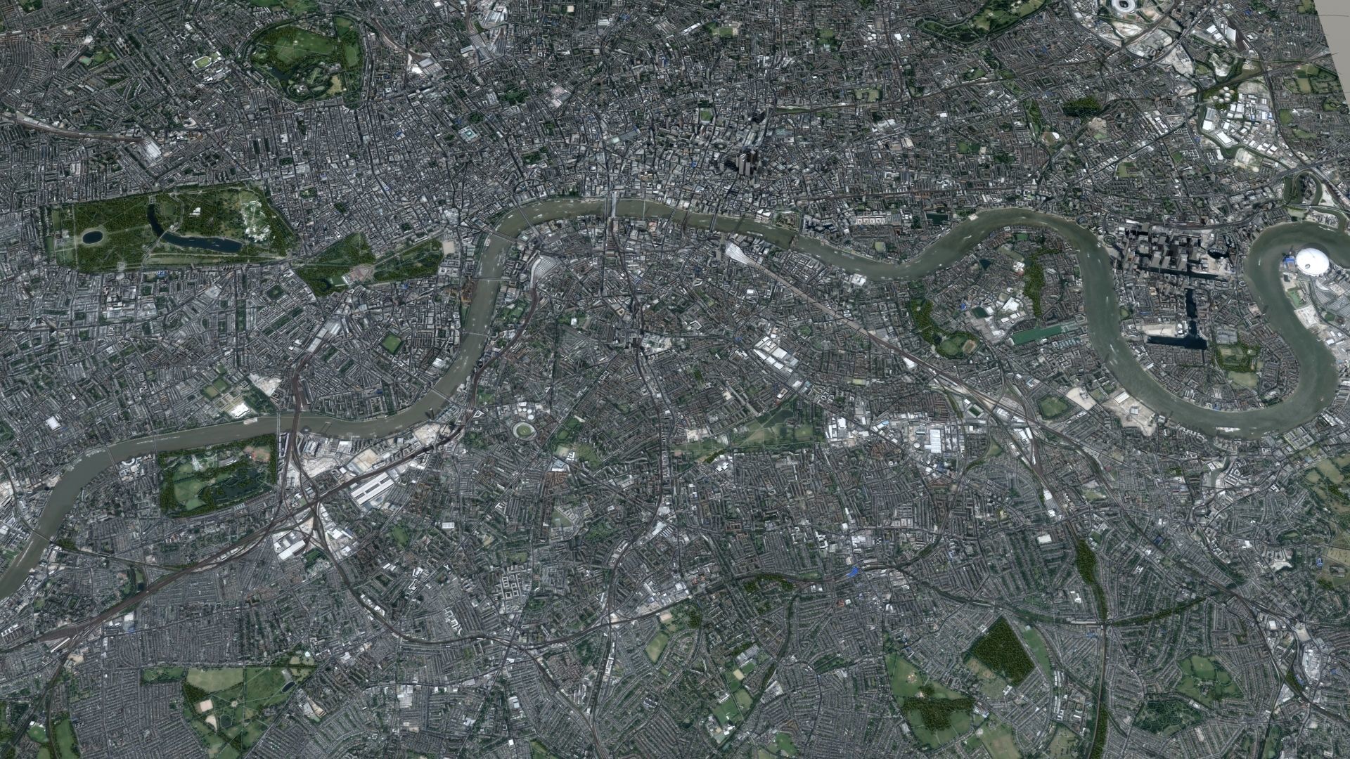 London Textured Huge 3D model_1