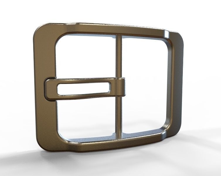 Waist Belt Buckle 3D print model_2