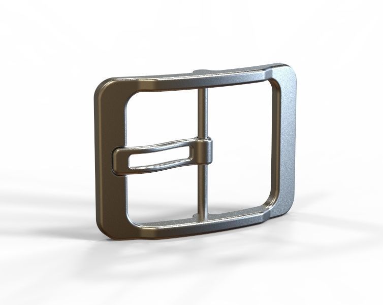 Waist Belt Buckle 3D print model_3