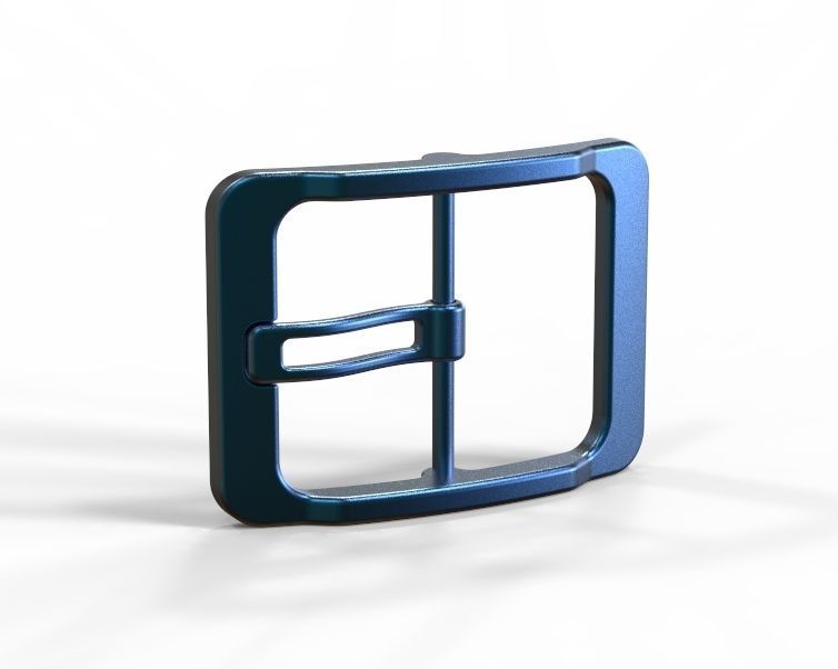 Waist Belt Buckle 3D print model_4