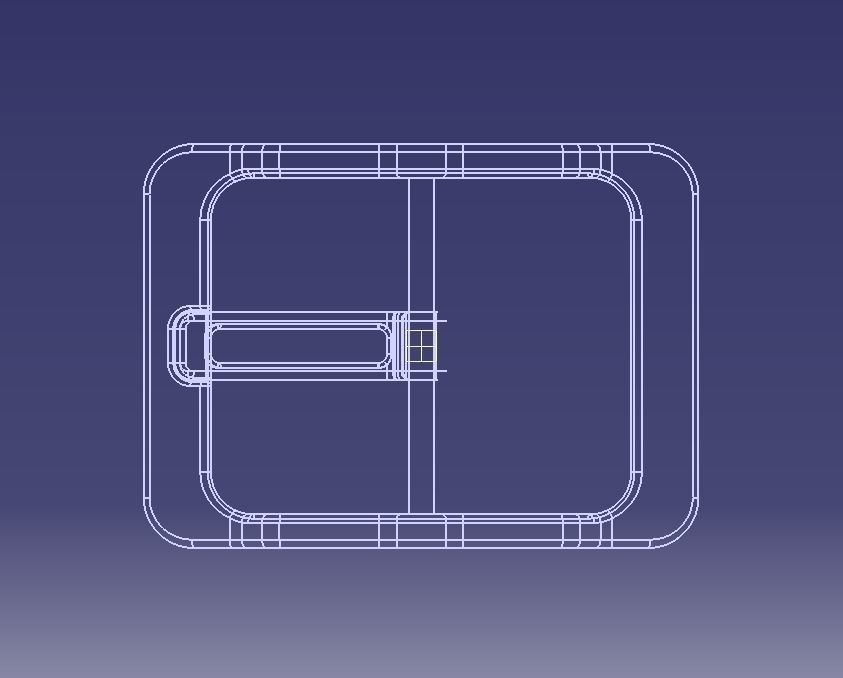 Waist Belt Buckle 3D print model_18