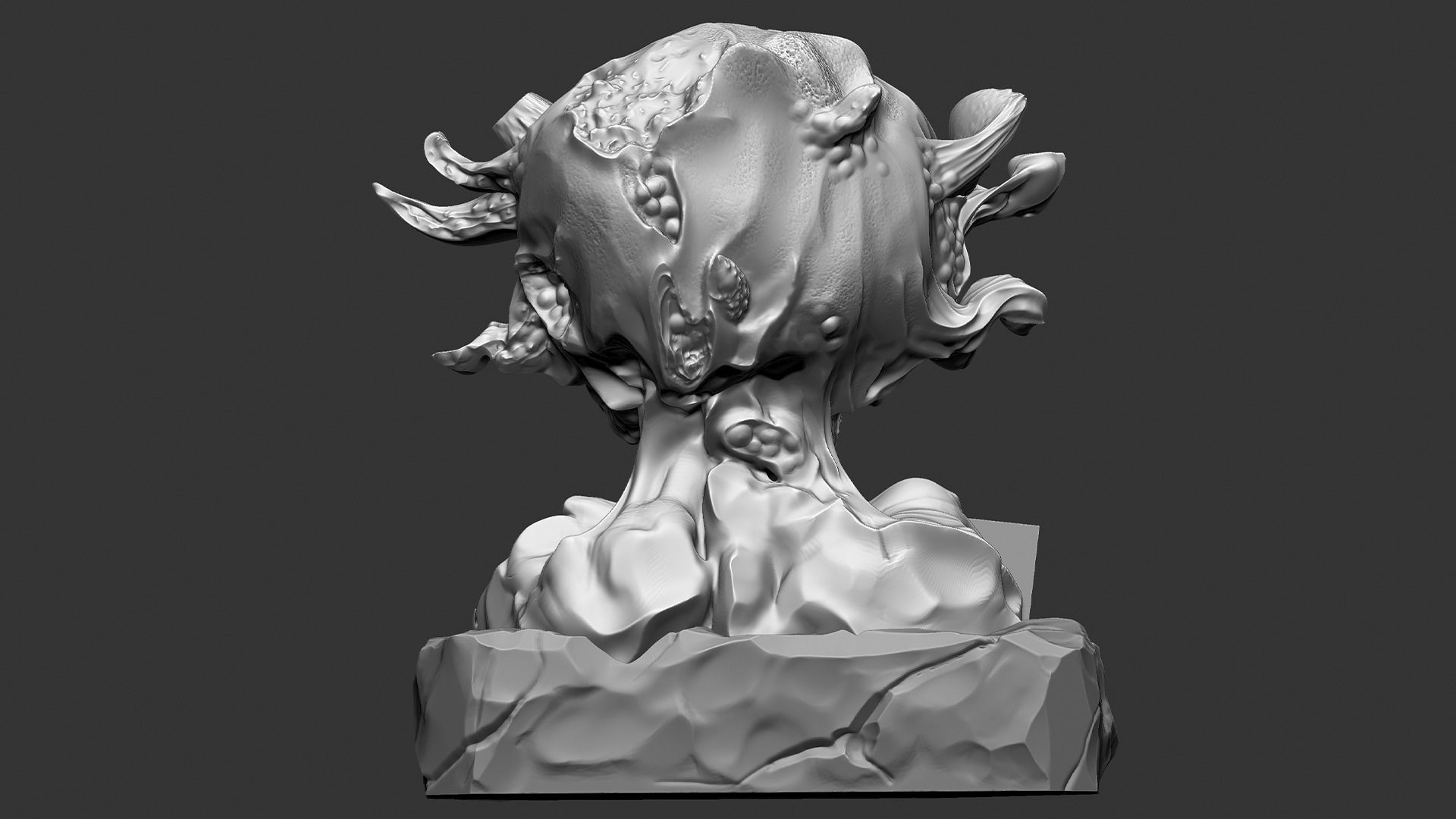 Monster Smokey  3D print model_5