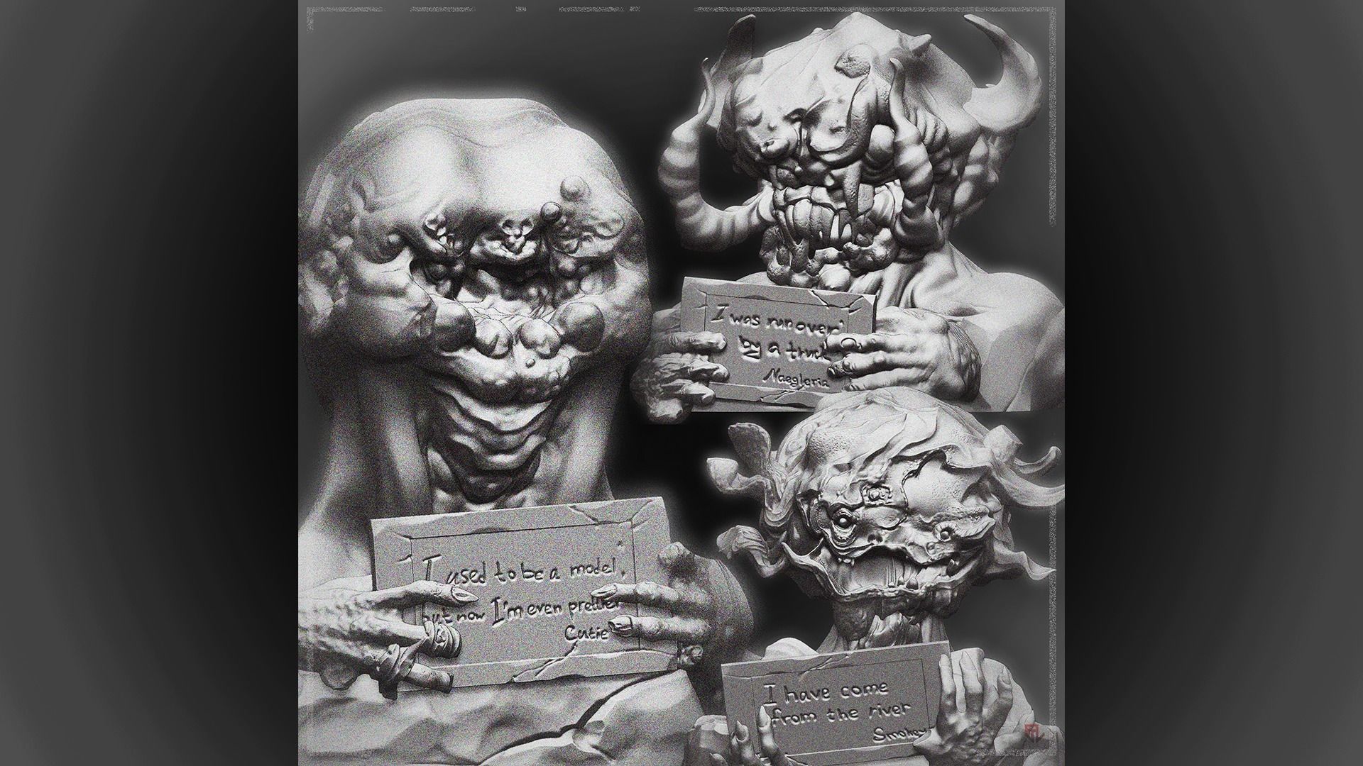 Monster Smokey  3D print model_6