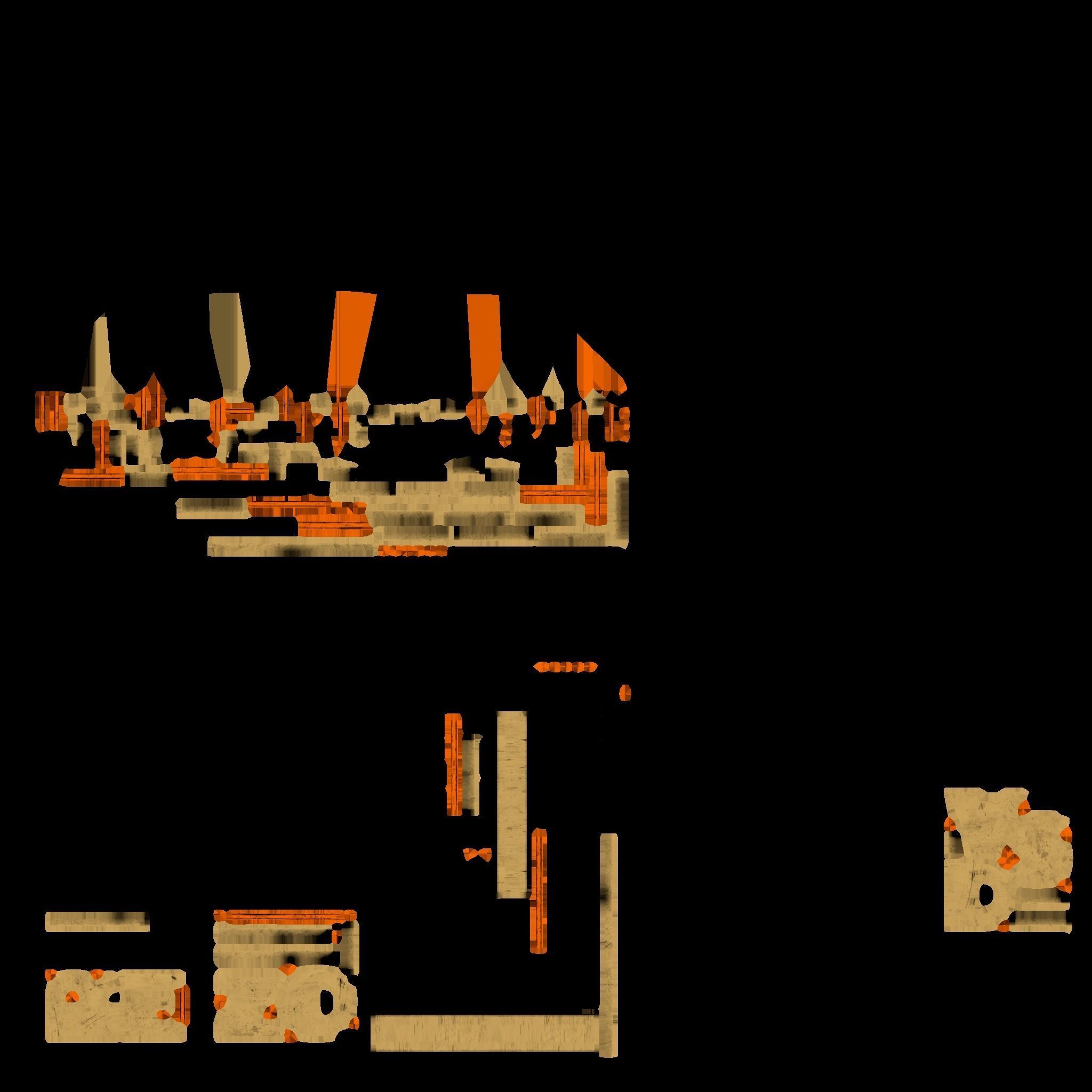 Billboard Set Low Poly Game Ready coca cola sign Low-poly 3D model_8