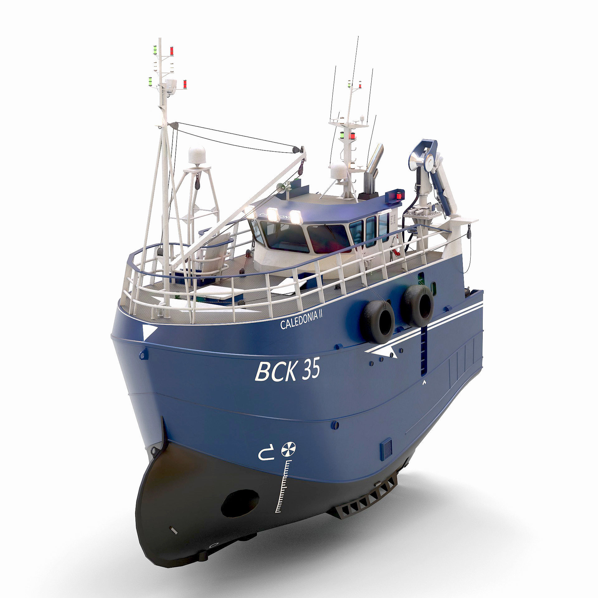 Fishing Trawler 3D model 3D model_20
