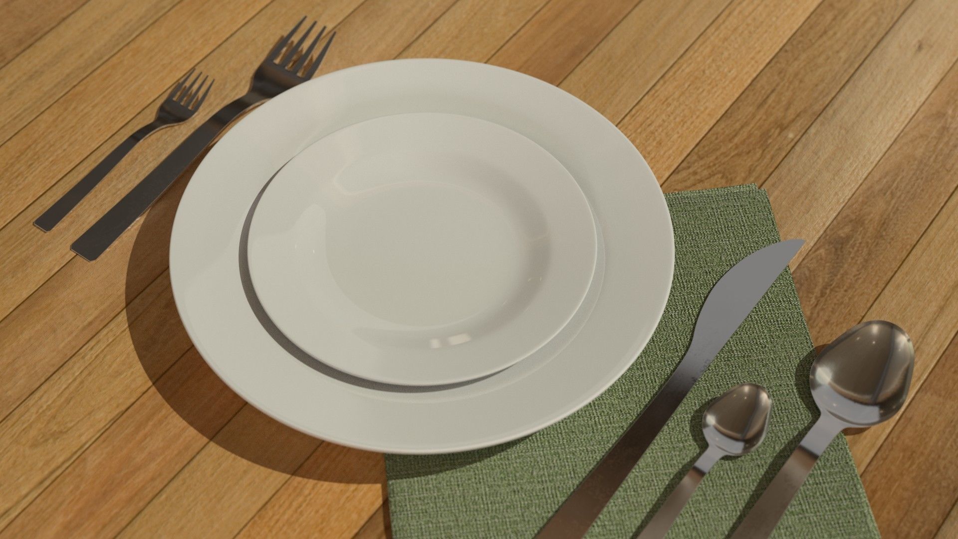 flatware 3D model_1