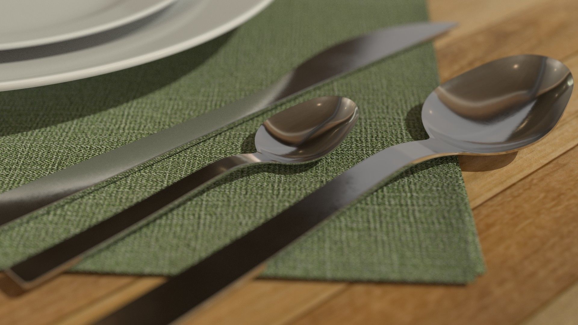 flatware 3D model_4