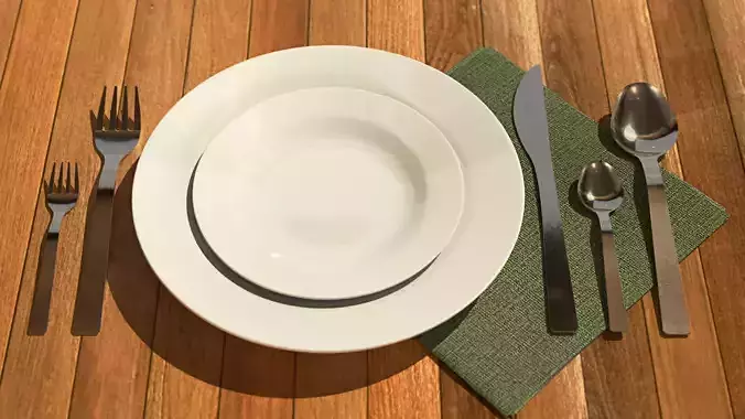 flatware 3D model
